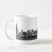 Chicago Skyline Etched Koffiemok (Links)