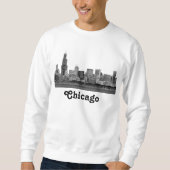 Chicago Skyline Etched Trui (Voorkant)