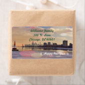 Chicago Skyline Etiket (Insitu)