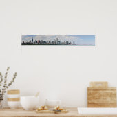 Chicago skyline gezien vanuit adler planetarium poster (Keuken)