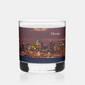 Chicago skyline glas (Voorkant)