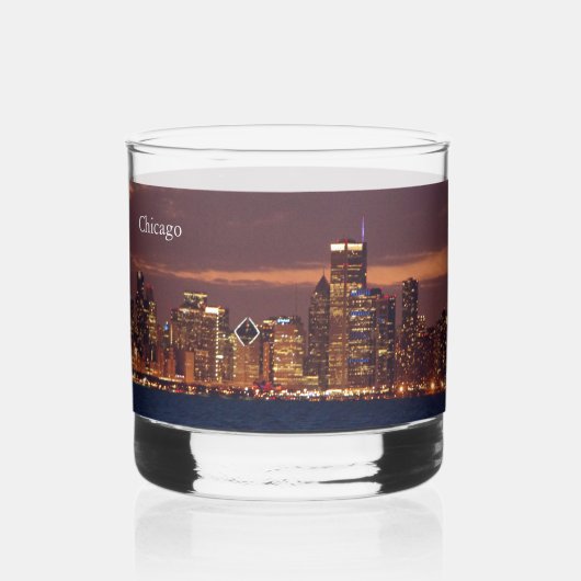 Chicago skyline glas (Links)