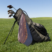 Chicago Skyline golfhanddoek (Groen)