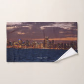 Chicago Skyline-handdoekset Bad Handdoek (Handdoek)