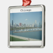 Chicago Skyline Holiday Ornament (Links)