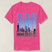 Chicago Skyline Illinois  Pride Chicago T-shirt (Design voorkant)