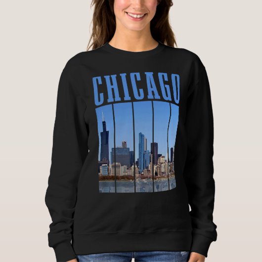 Chicago Skyline Illinois  Pride Chicago Trui (Voorkant)