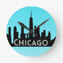 Chicago skyline illustratie