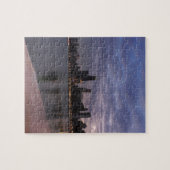 Chicago Skyline in Dusk Legpuzzel (Horizontaal)