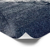 Chicago Skyline in Pointillistische Kunst Perfect Poster (Hoek)