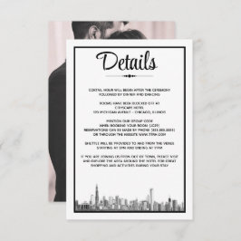 Chicago Skyline Informatiekaartje