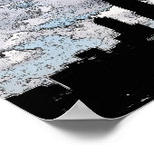 Chicago Skyline, Ink Poster (Hoek)