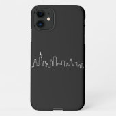 Chicago Skyline iPhone 11 Hoesje (Achterkant)