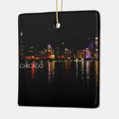 Chicago Skyline Keramisch Ornament (Links)