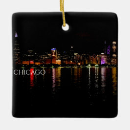 Chicago Skyline Keramisch Ornament