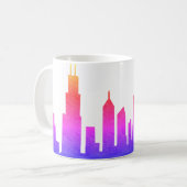 Chicago Skyline Koffiemok (Voorkant links)