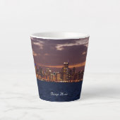 Chicago Skyline latte mok (Voorkant)
