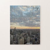 Chicago skyline legpuzzel (Verticaal)