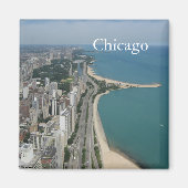 Chicago Skyline Magneet (Voorkant)