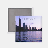 Chicago skyline magneet (Voorkant / Achterkant)