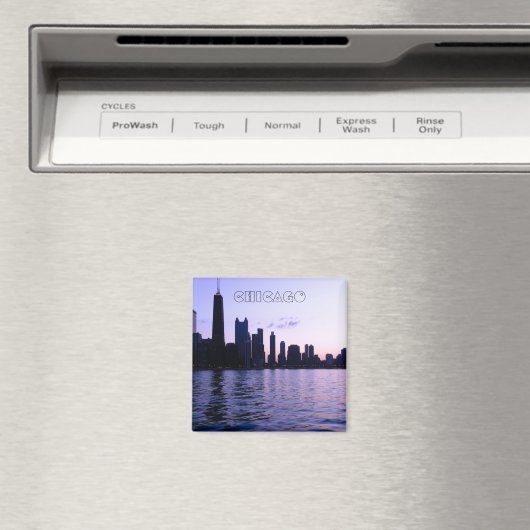 Chicago skyline magneet (Insitu (Vaatwasser))