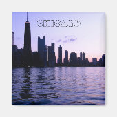 Chicago skyline magneet (Voorkant)