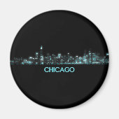 Chicago Skyline Magneet (Voorkant)