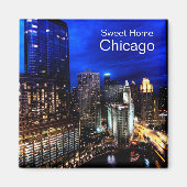 Chicago Skyline Magneet (Voorkant)