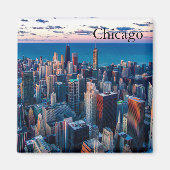 Chicago Skyline Magnet (Voorkant)