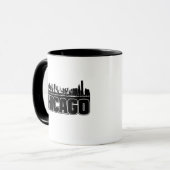 Chicago Skyline Mok (Voorkant links)