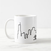 Chicago Skyline Mok (Links)