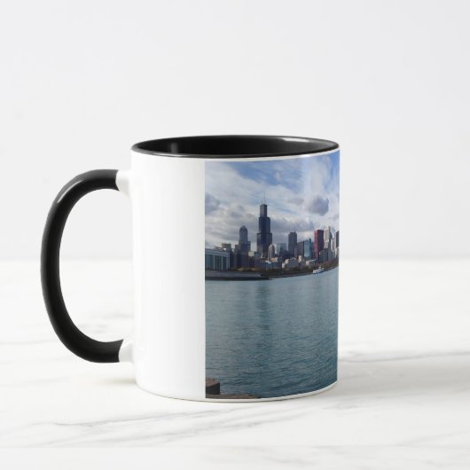Chicago Skyline Mok (Links)