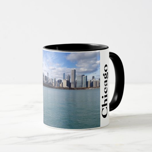 Chicago Skyline Mok (Voorkant rechts)