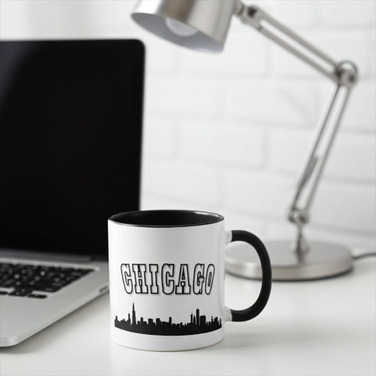 Chicago Skyline Mok