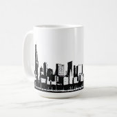 Chicago Skyline Mok (Voorkant links)