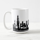 Chicago Skyline Mok (Links)