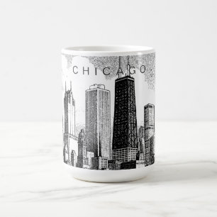 Chicago Skyline Mok
