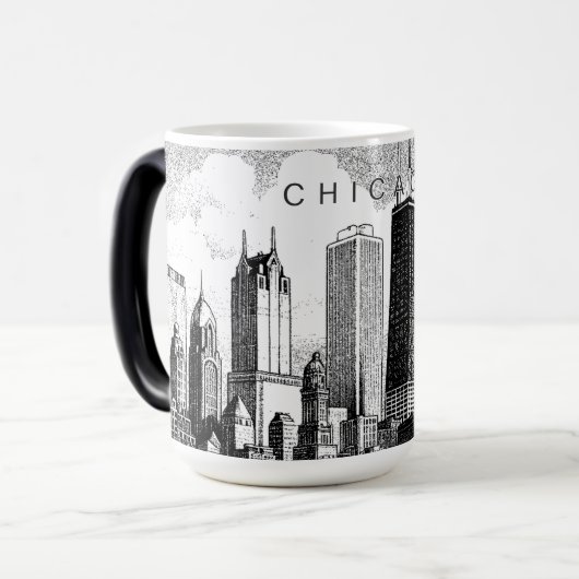 Chicago Skyline Mok (Voorkant links)