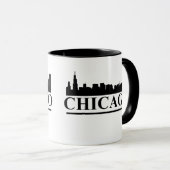 Chicago Skyline Mokken (Voorkant rechts)