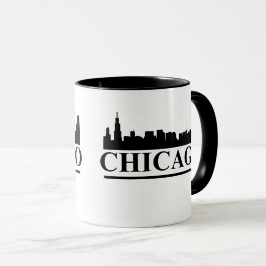 Chicago Skyline Mokken (Voorkant rechts)