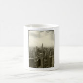 Chicago Skyline Mono Koffiemok (Center)
