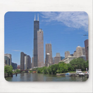 Chicago Skyline Muismat