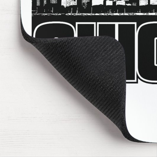 Chicago Skyline Muismat (Hoek)