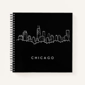 Chicago Skyline Notitieboek (Voorkant)