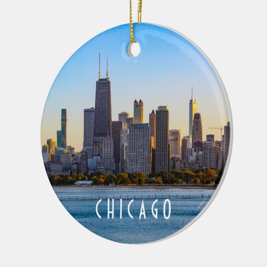 Chicago Skyline Ornament (Links)