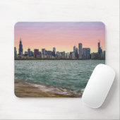 Chicago Skyline Painterly Muismat (Met muis)