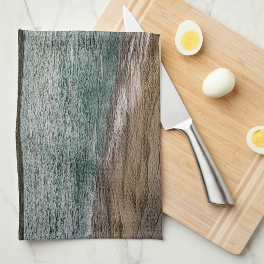 Chicago Skyline Painterly Theedoek (Quarter Fold)