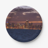 Chicago Skyline paper bord (Voorkant)