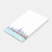 Chicago Skyline Post-it® Notes (Schuin)