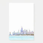 Chicago Skyline Post-it® Notes (Voorkant)